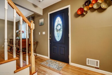 Leaded Glass Entry Door