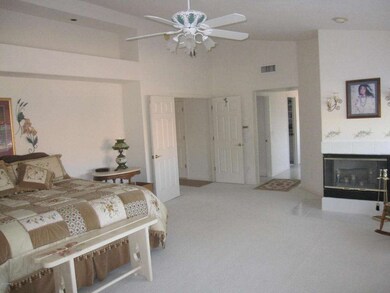 Master Bedroom with Fireplace