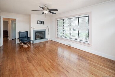 Family Room with gleaming hardwoods.