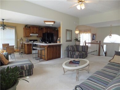 Another view of the family room where everybody gathers.