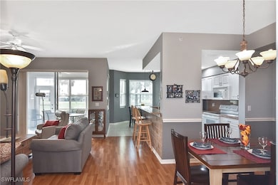 Bright and open floor plan, spacious living and di
