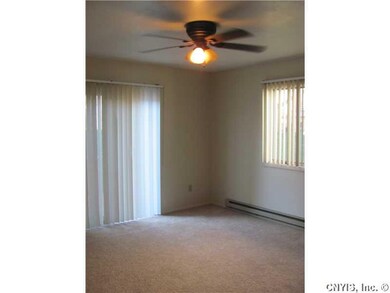 Living Room. The living room has a slider that ope