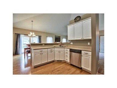 Kitchen. RAISED BREAKFAST BAR