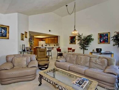 Another angle of the living room looking toward th