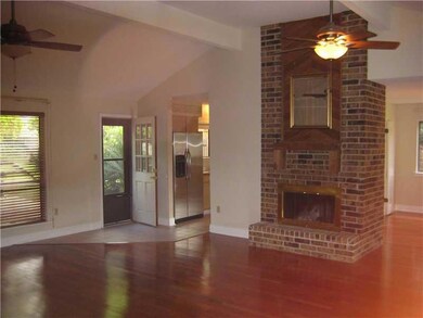 Den/Family/Great Room. Fire place in family room.