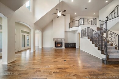 High vaulted ceilings