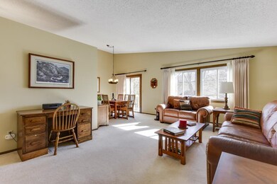 Open living / dining room