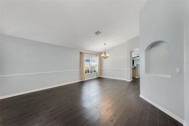 Formal living & dining, front entry