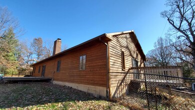 Rear of house