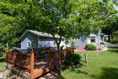 What a great deck for those afternoon cookouts and