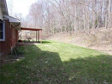 Yard/Garden. This view shows the back yard framed 