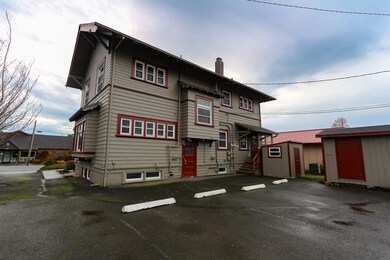Back of building