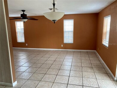 Living area from the kitchen.