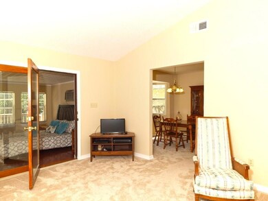 VIEW OF SUNROOM & DINING AREA