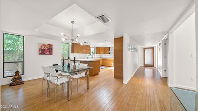 Dining Room and Kitchen Looking South