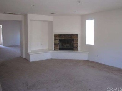Fireplace in family room