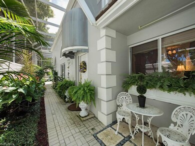 Entrance to courtyard