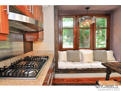 Built in Seat Opens to Patio