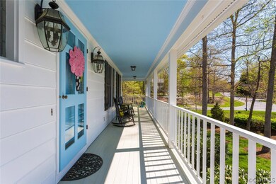 Wonderful wrap around porch offers additional spac