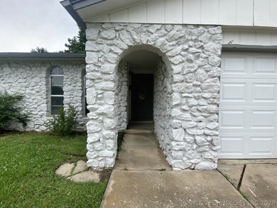 Covered front porch