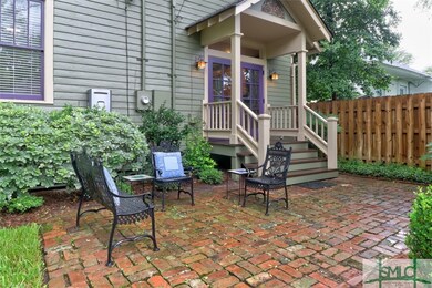 Open Patio of Savannah Gray Brick