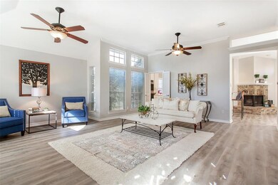 Large windows brighten the living area with natura