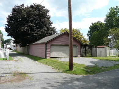 Rear Parking Area and Alley