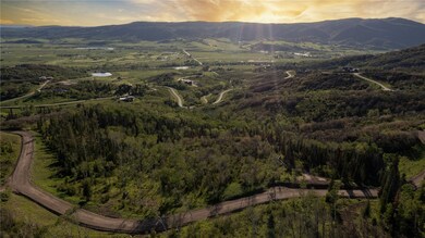 Aerial view from Homesite 56 at dusk