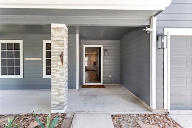 Large front porch welcomes you.