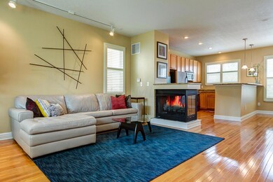Upper Green Great Room into Kitchen