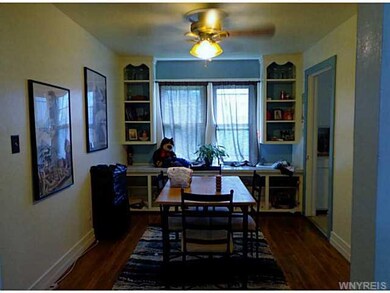 Dining Room. Nice dining room with blt.in cabinets