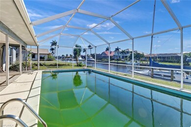 pool is being treated
