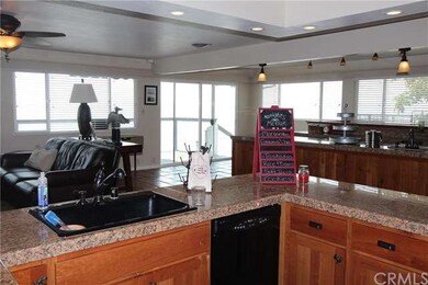 Panoramic views throughout the open living space 