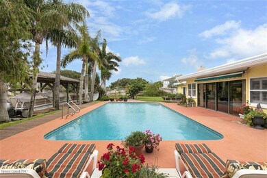 Southern view of pool