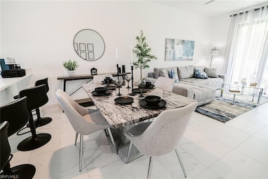 View of dining room