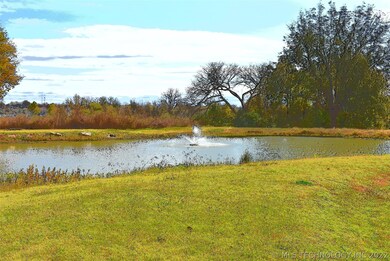 Community/Subdivision pond located at the end of W