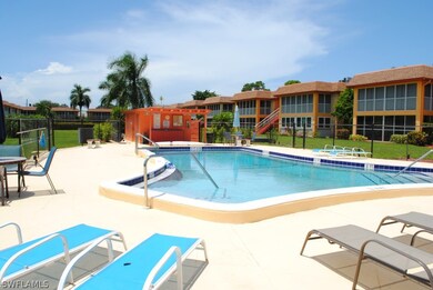 nice pool area with bath and shower