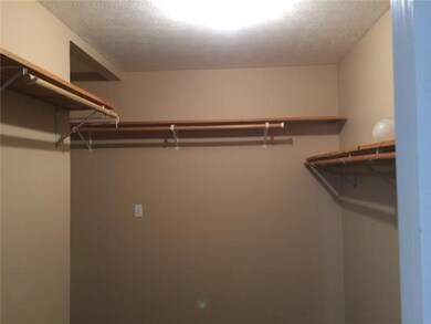 Large walk in closets