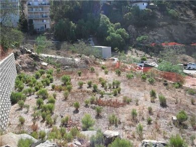 Looking down on Lot 20 from the back, toward the s