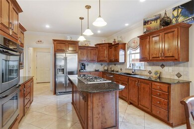 Large Kitchen with Granite Countertops