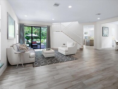 Living Room / sliding glass doors to lanai