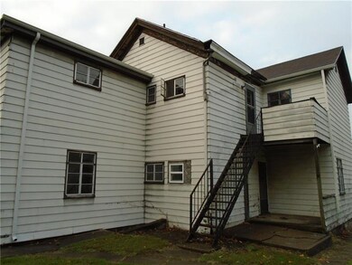 Rear entrance to 2nd floor unit