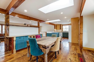 from entry to kitchen