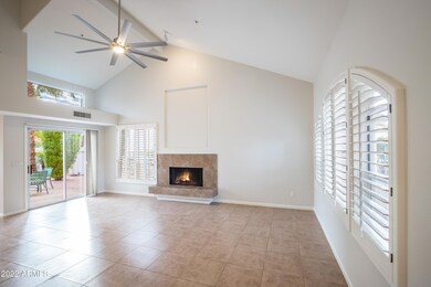 Living Room & Fireplace