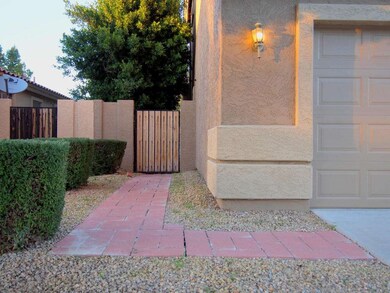 Bricked walkway