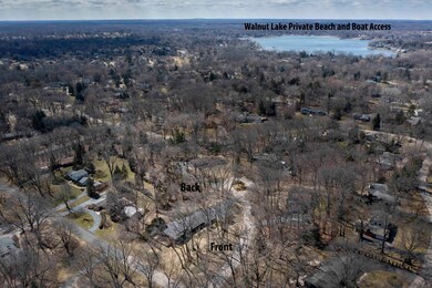 Walnut Lake Drone View