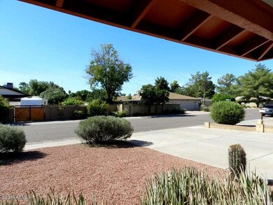 View from front patio