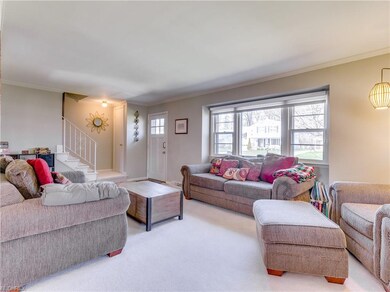 Another view of the living room.  Picture window w