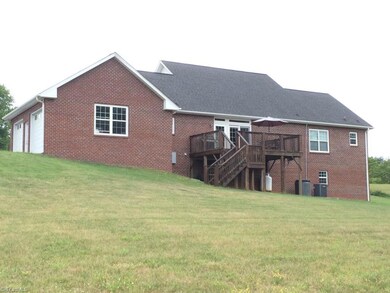 Solid brick, maintenance free exterior.