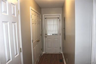 First door on left is the pantry and the second is